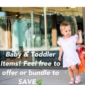 Baby and toddler boutique & home items
